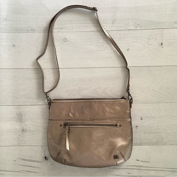 The Sak Bags The Sak Metallic Oleta Convertible Leather Crossbody Bag Poshmark